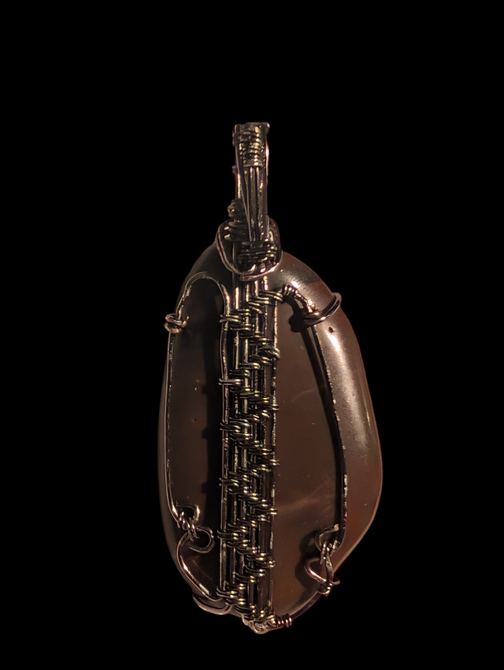 Red Jasper Tree Pendant