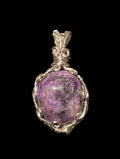 Charoite Swirl Pendant