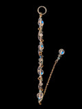 Quartz Wire-Wrapped Bracelet