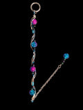 Galaxy Crackle Wire-Wrapped Bracelet