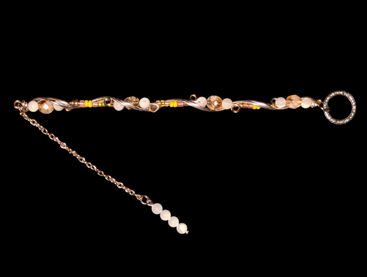 Citrine Wire-Wrapped Bracelet