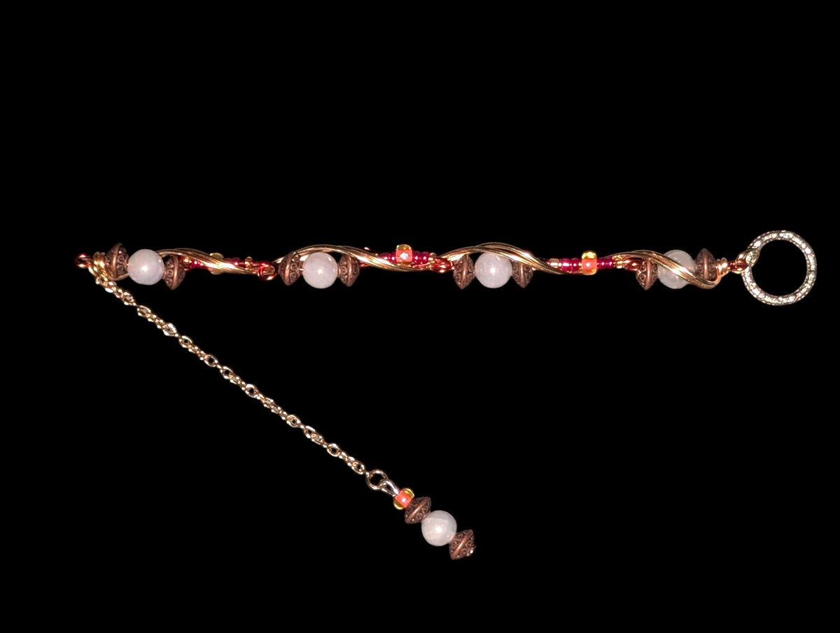 Pearl Wire-Wrapped Bracelet