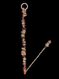 Natural Dragon Blood Wire-Wrapped Bracelet