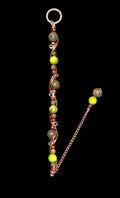 Green Dragon Blood Wire-Wrapped Bracelet